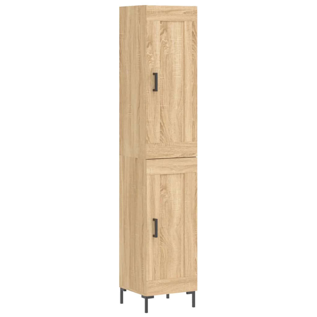 Skap Sonoma Eik 34,5x34x180 cm