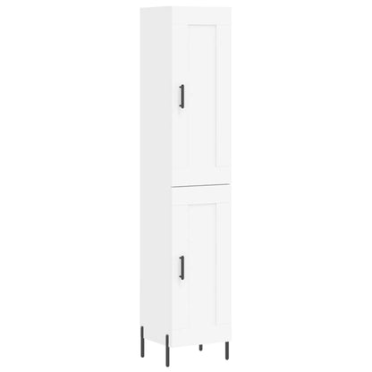 Skap Hvit 34,5x34x180 cm