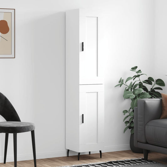 Skap Hvit 34,5x34x180 cm