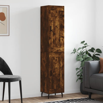 Skap Røkt Eik 34,5x34x180 cm