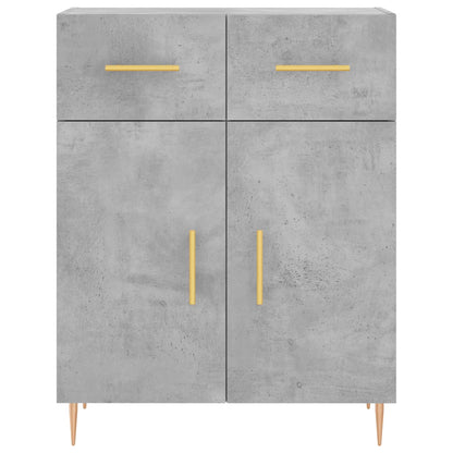 Skap Betonggrå 69,5x34x180 cm