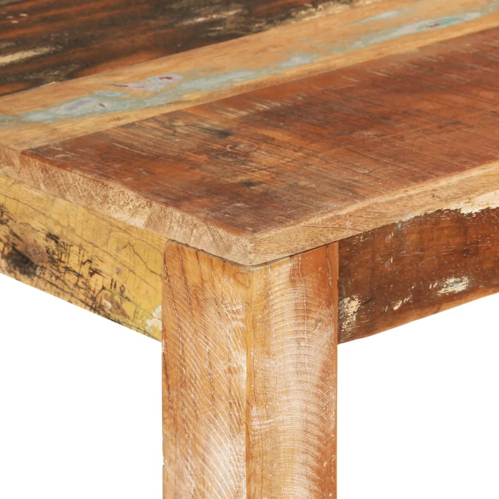 Spisebord 110x55x76 cm gjenvunnet heltre