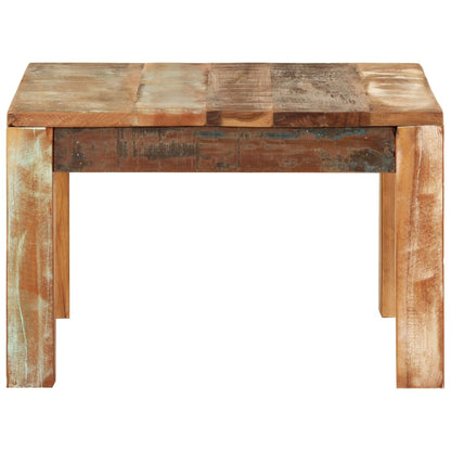 Salongbord Sofabord Tre 55x55x35 cm gjenvunnet heltre