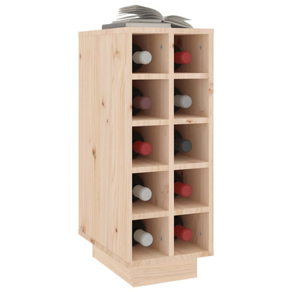 Vinstativ Vinhylle 23x34x61 cm heltre furu