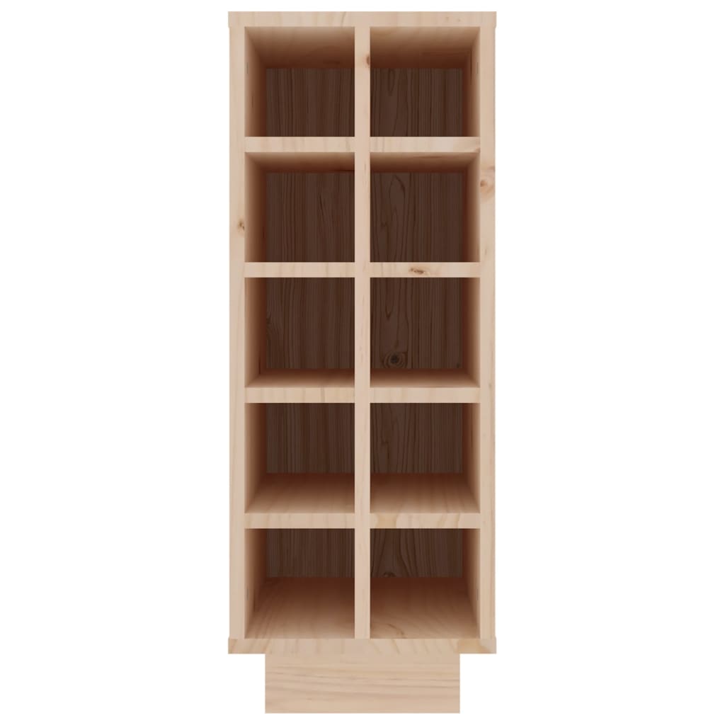 Vinstativ Vinhylle 23x34x61 cm heltre furu