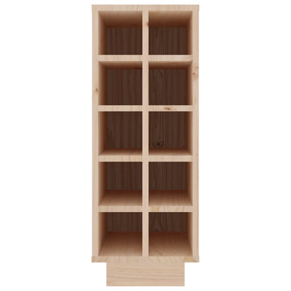 Vinstativ Vinhylle 23x34x61 cm heltre furu
