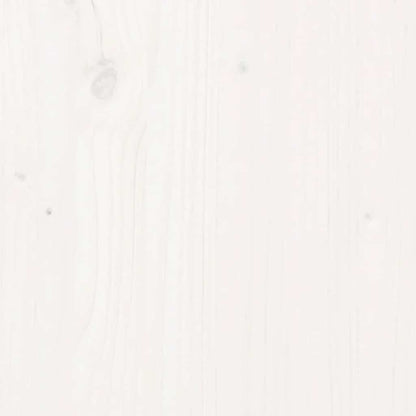 Skjenk Hvit 164x37x68 cm heltre furu