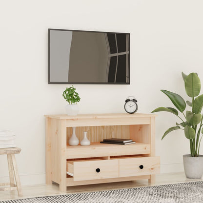 TV-Møbel Tre TV-benk 79x35x52 cm heltre furu