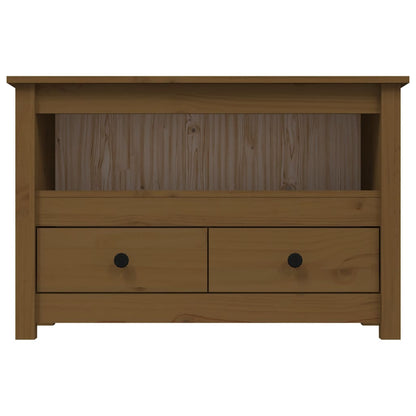 TV-Møbel Honningbrun TV-benk 79x35x52 cm heltre furu