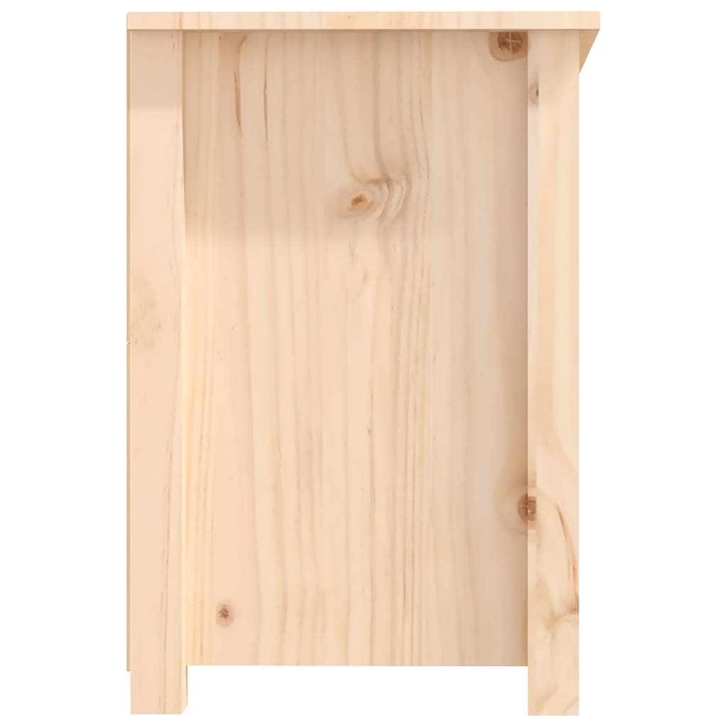 TV-Møbel Tre TV-benk heltre furu 114x35x52 cm