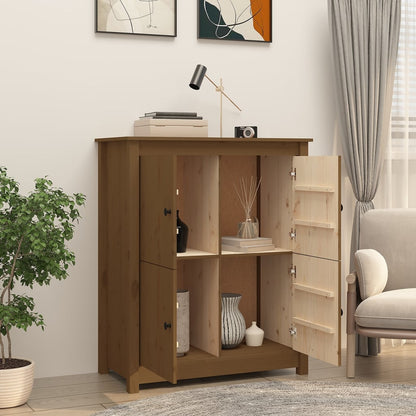 Skjenk Honningbrun 83x41,5x100 cm heltre furu