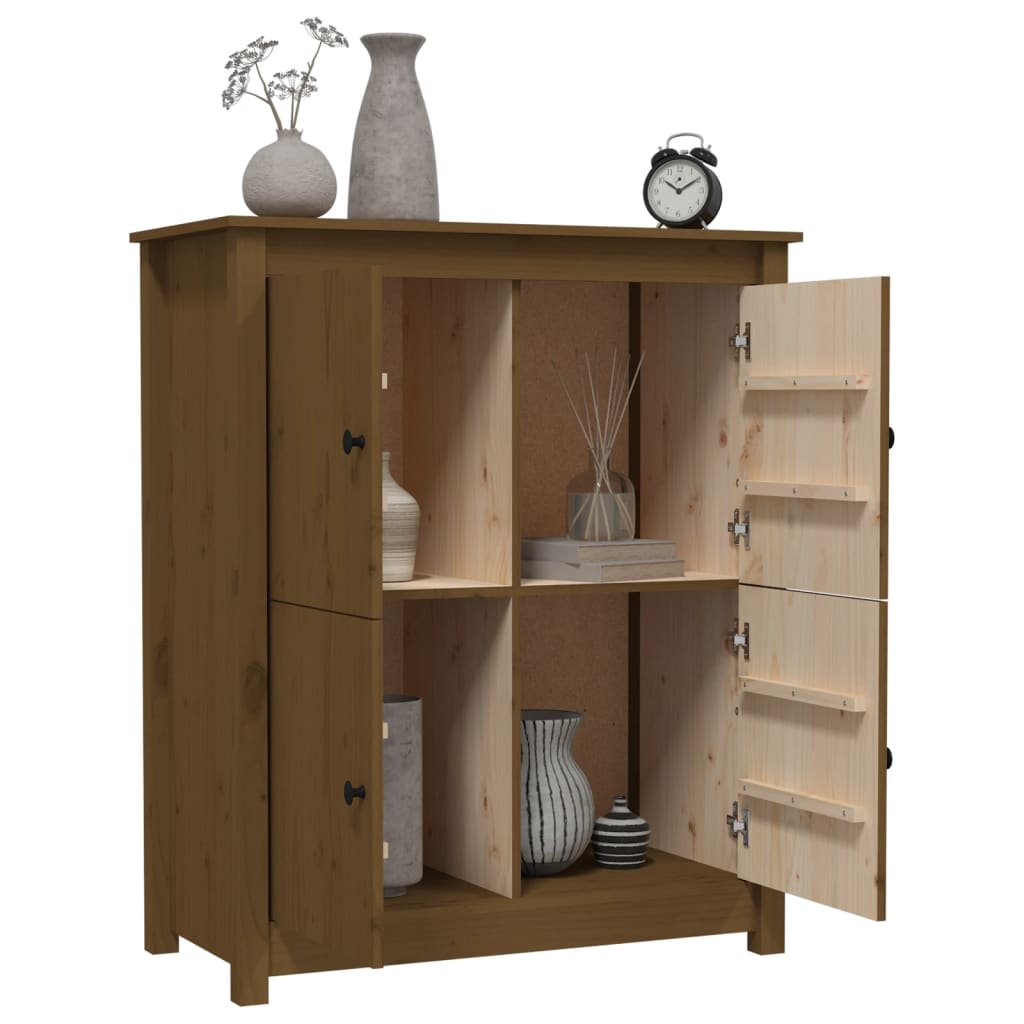 Skjenk Honningbrun 83x41,5x100 cm heltre furu