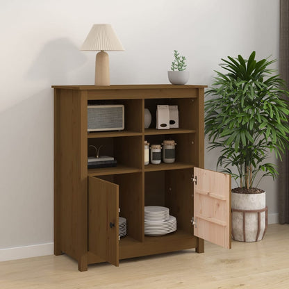 Skjenk Honningbrun 83x41,5x100 cm heltre furu