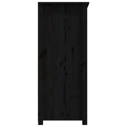 Skjenk Svart 83x41,5x100 cm heltre furu