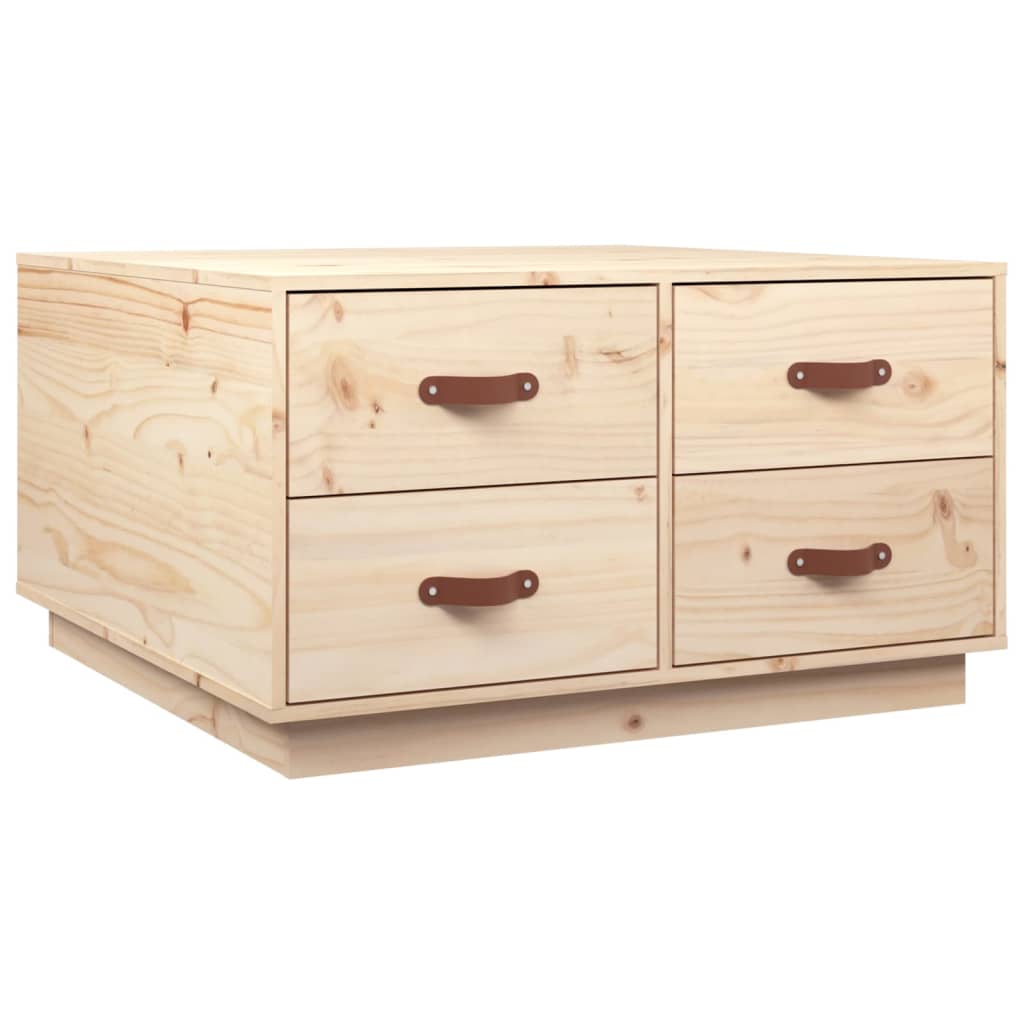 Salongbord Sofabord Tre heltre furu 80x80x45 cm