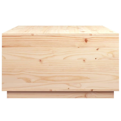 Salongbord Sofabord Tre heltre furu 80x80x45 cm