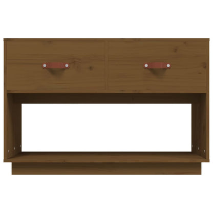 TV-Møbel Honningbrun TV-benk 90x40x60 cm heltre furu