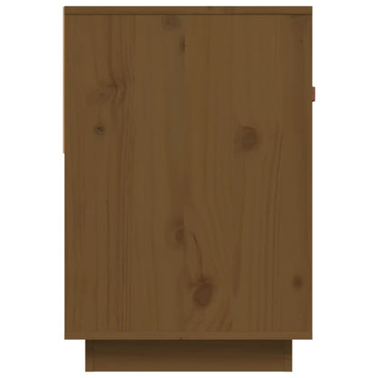 TV-Møbel Honningbrun TV-benk 90x40x60 cm heltre furu