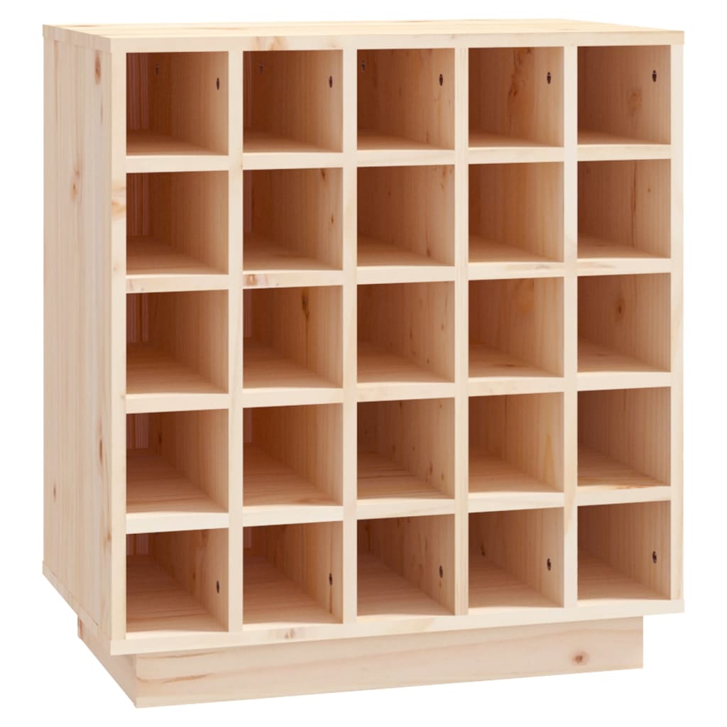 Vinstativ Vinhylle 55,5x34x61 cm heltre furu