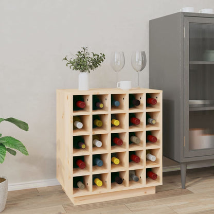 Vinstativ Vinhylle 55,5x34x61 cm heltre furu