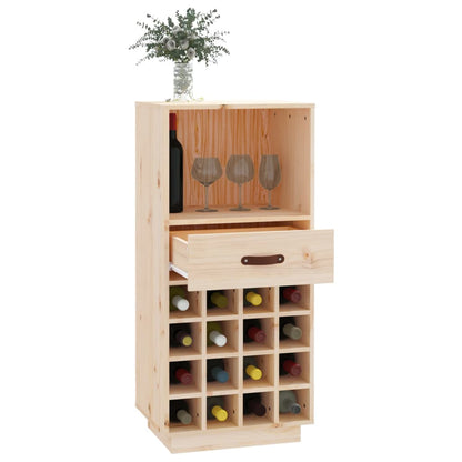 Vinstativ Vinhylle 45x34x100 cm heltre furu