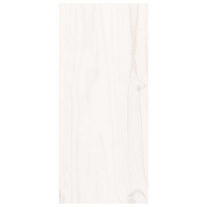 Vinstativ Hvit 56x25x56 cm heltre furu