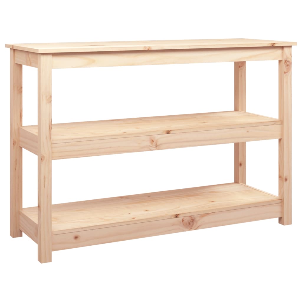 Avlastningsbord konsollbord Tre 110x40x74 cm heltre furu