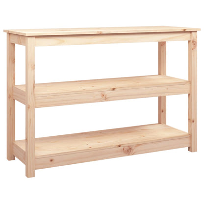 Avlastningsbord konsollbord Tre 110x40x74 cm heltre furu