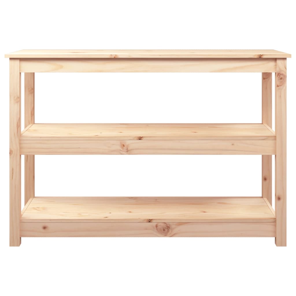 Avlastningsbord konsollbord Tre 110x40x74 cm heltre furu