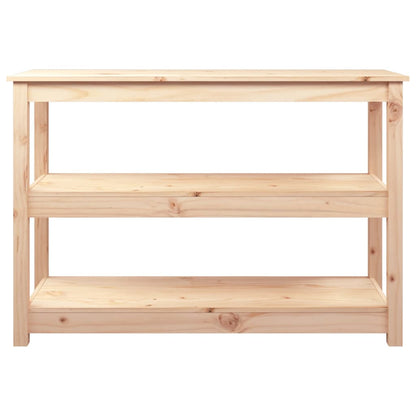 Avlastningsbord konsollbord Tre 110x40x74 cm heltre furu