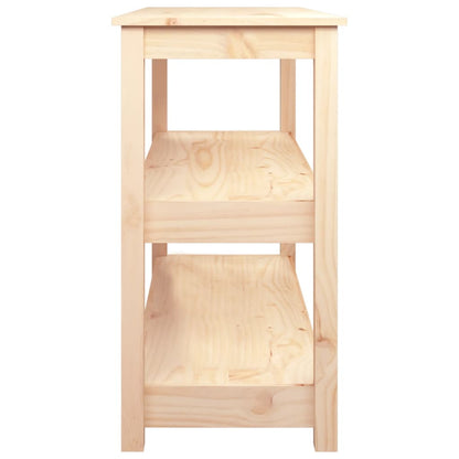 Avlastningsbord konsollbord Tre 110x40x74 cm heltre furu