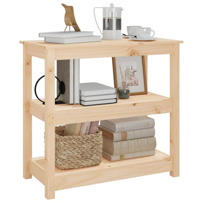 Avlastningsbord Konsollbord Tre 80x40x74 cm heltre furu