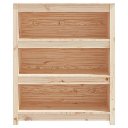 Bokhylle Tre 80x35x97 cm heltre furu