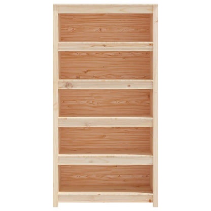 Bokhylle Tre 80x35x154 cm heltre furu
