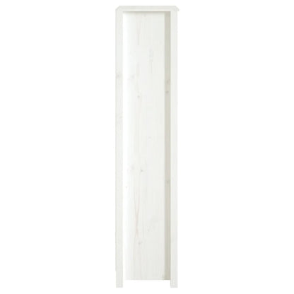 Bokhylle Hvit 50x35x154cm heltre furu