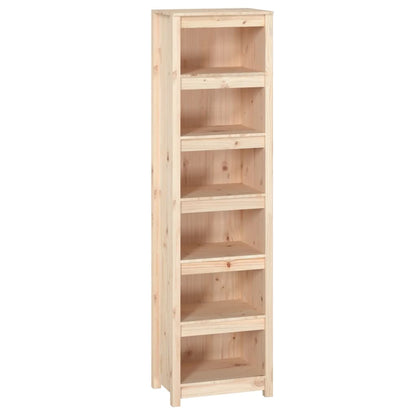 Bokhylle Tre 50x35x183 cm heltre furu