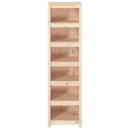 Bokhylle Tre 50x35x183 cm heltre furu