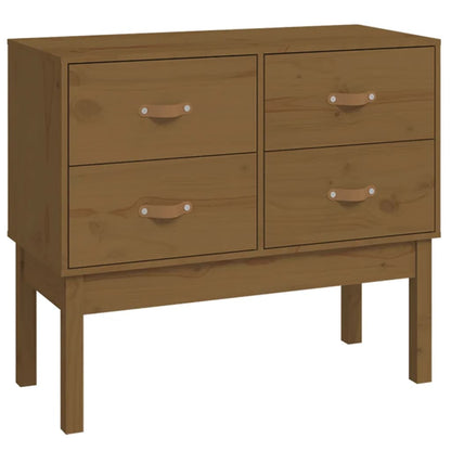Kommode Honningbrun 90x40x78 cm heltre furu