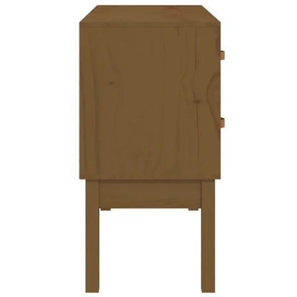 Kommode Honningbrun 90x40x78 cm heltre furu