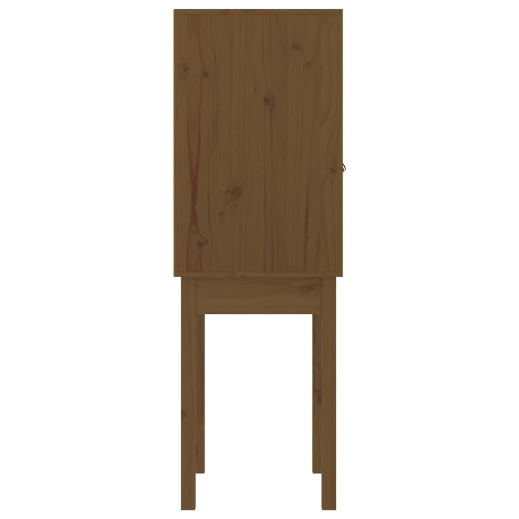 Skap Tre Honningbrun 60x40x120 cm heltre furu