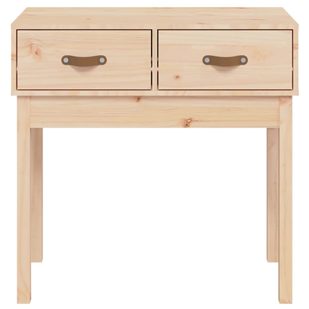 Avlastningsbord Konsollbord Tre 76,5x40x75 cm heltre furu