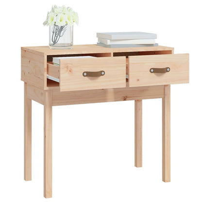 Avlastningsbord Konsollbord Tre 76,5x40x75 cm heltre furu