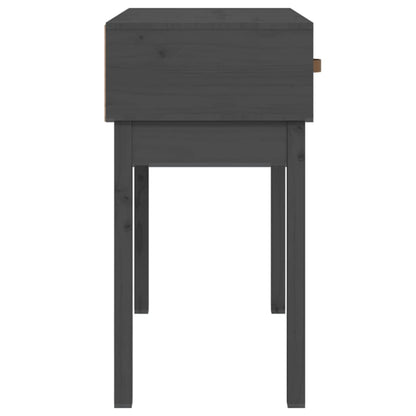 Avlastningsbord Konsollbord Grå 76,5x40x75 cm heltre furu