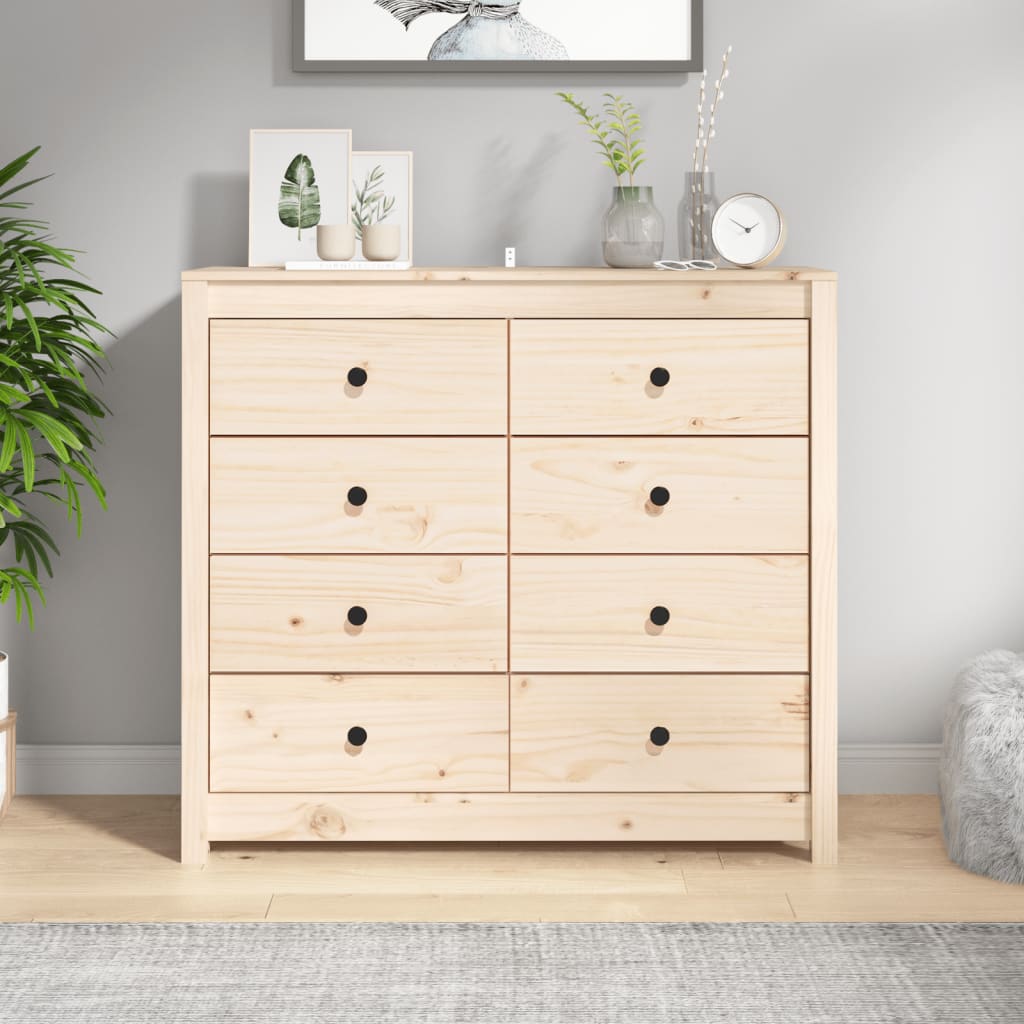 Kommode Tre heltre furu 100x40x90 cm