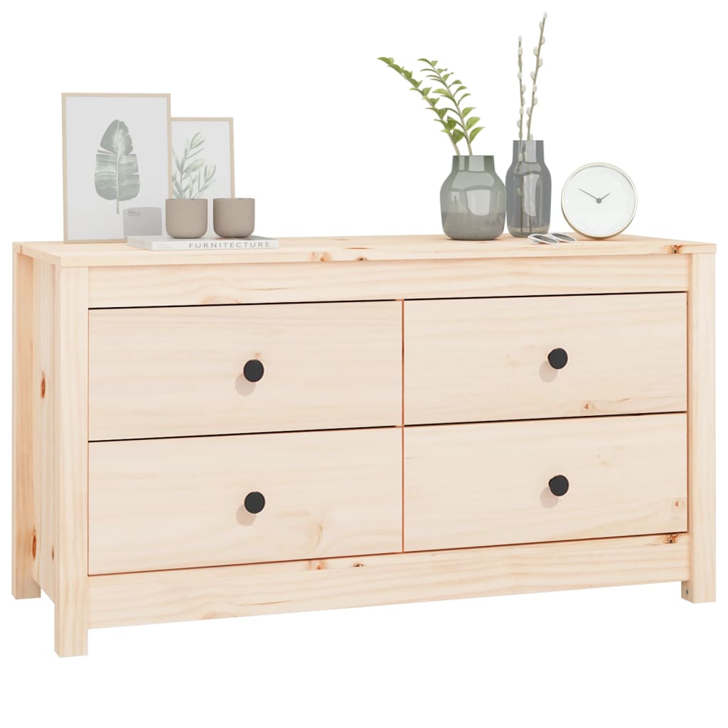 Kommode Tre heltre furu 100x40x54 cm