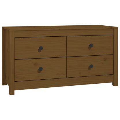 Kommode Honningbrun 100x40x54 cm heltre furu