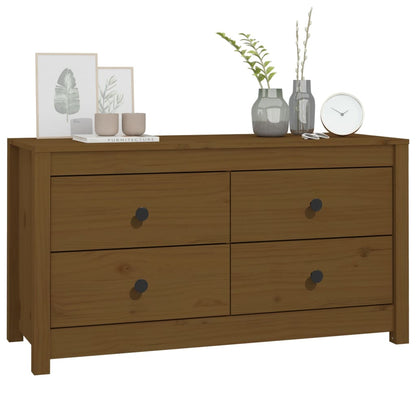 Kommode Honningbrun 100x40x54 cm heltre furu