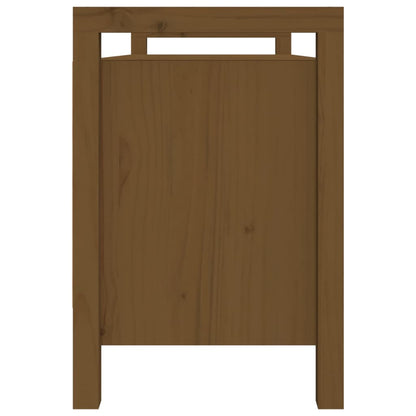 Sittebenk Gangbenk Honningbrun 110x40x60 cm heltre furu