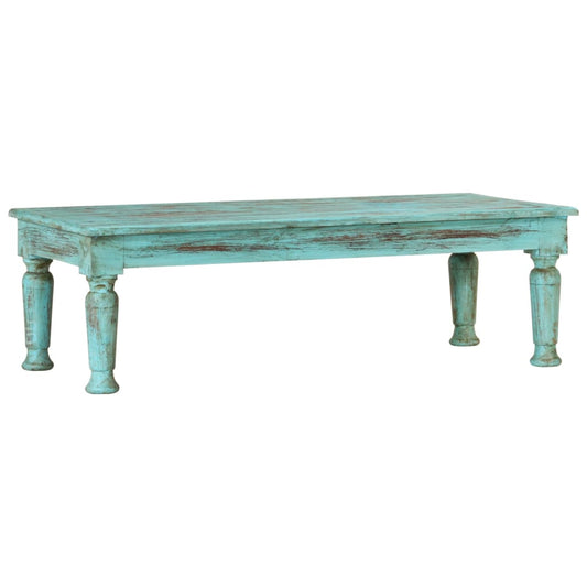 Salongbord Sofabord Tre 110x50x34 cm gjenvunnet heltre