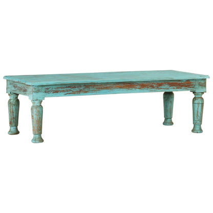 Salongbord Sofabord Tre 110x50x34 cm gjenvunnet heltre